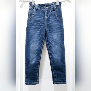 Wonder Nation Floral Cuff Jeans